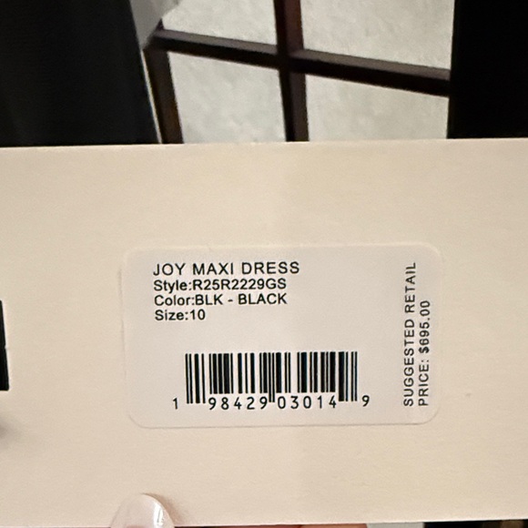 STAUD Joy Maxi Dress in Black - Picture 2 of 5